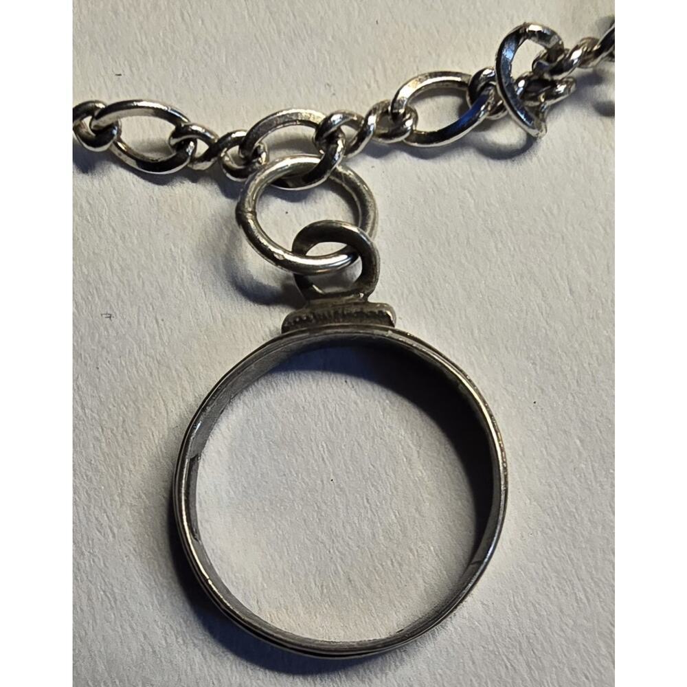 James Avery Sterling Charm Chain Necklace 24" w/13 Vintage Charms Sterling - Picture 13 of 16